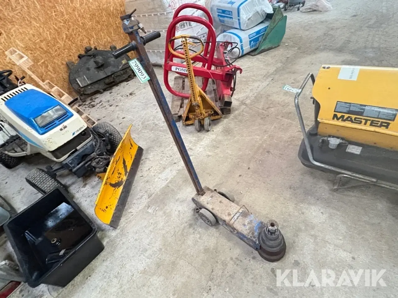 Billede 2 - Donkraft trykluftdrevet AC 50-3 50 tons