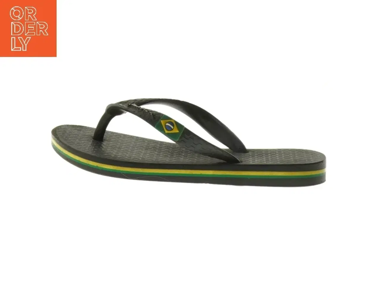 Billede 1 - Sort klip-klapper med Brasilien Flag fra Ipanema (str. 25 )