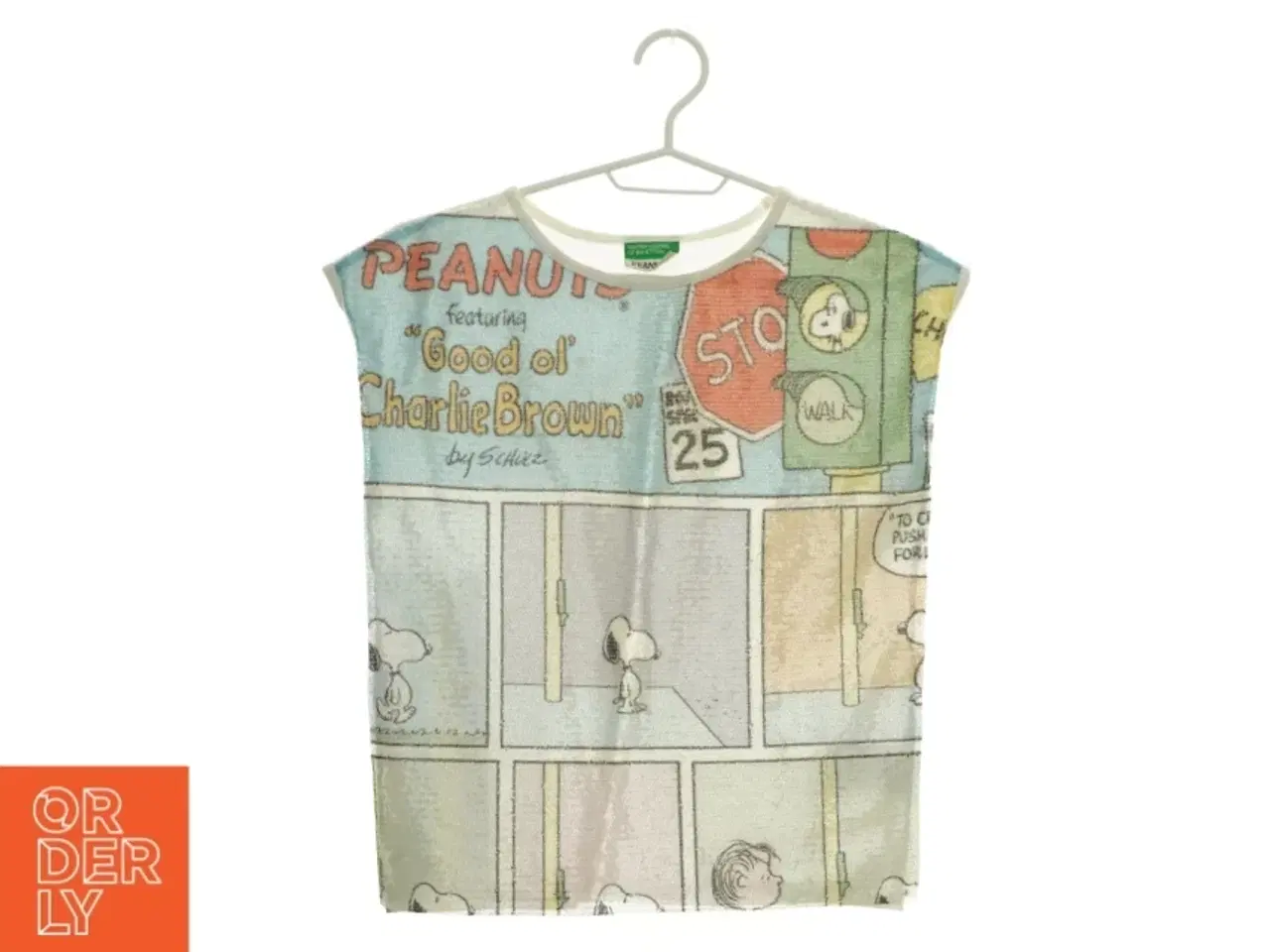Billede 1 - Paillet Top med Nuser Radiserne Tegneserie motiv fra United Colors Of Benetton (str. 140 cm)