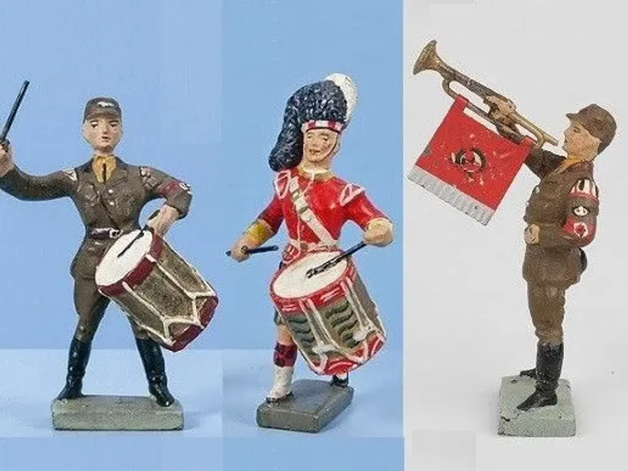 Billede 3 - Gamle legetøjs soldater fra før 1950