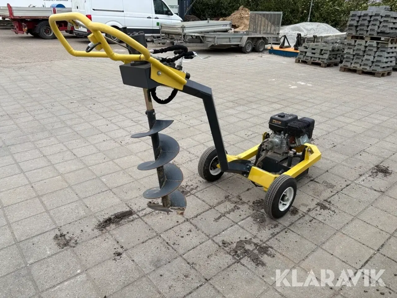 Billede 1 - Mobilt jordbor DK-TEC ATV AUGER til ATV