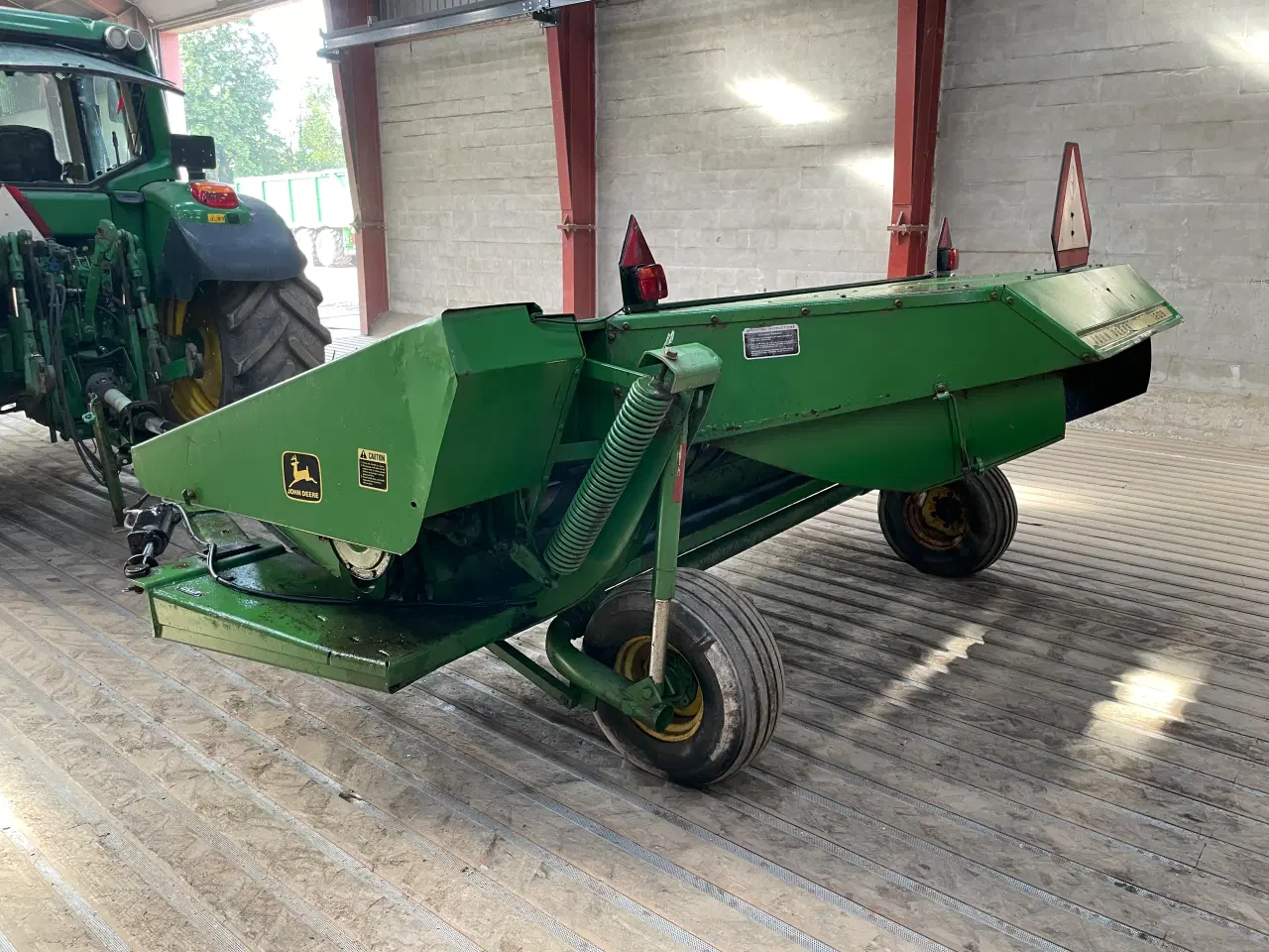 Billede 5 - Skårlægger John Deere 1209.                   