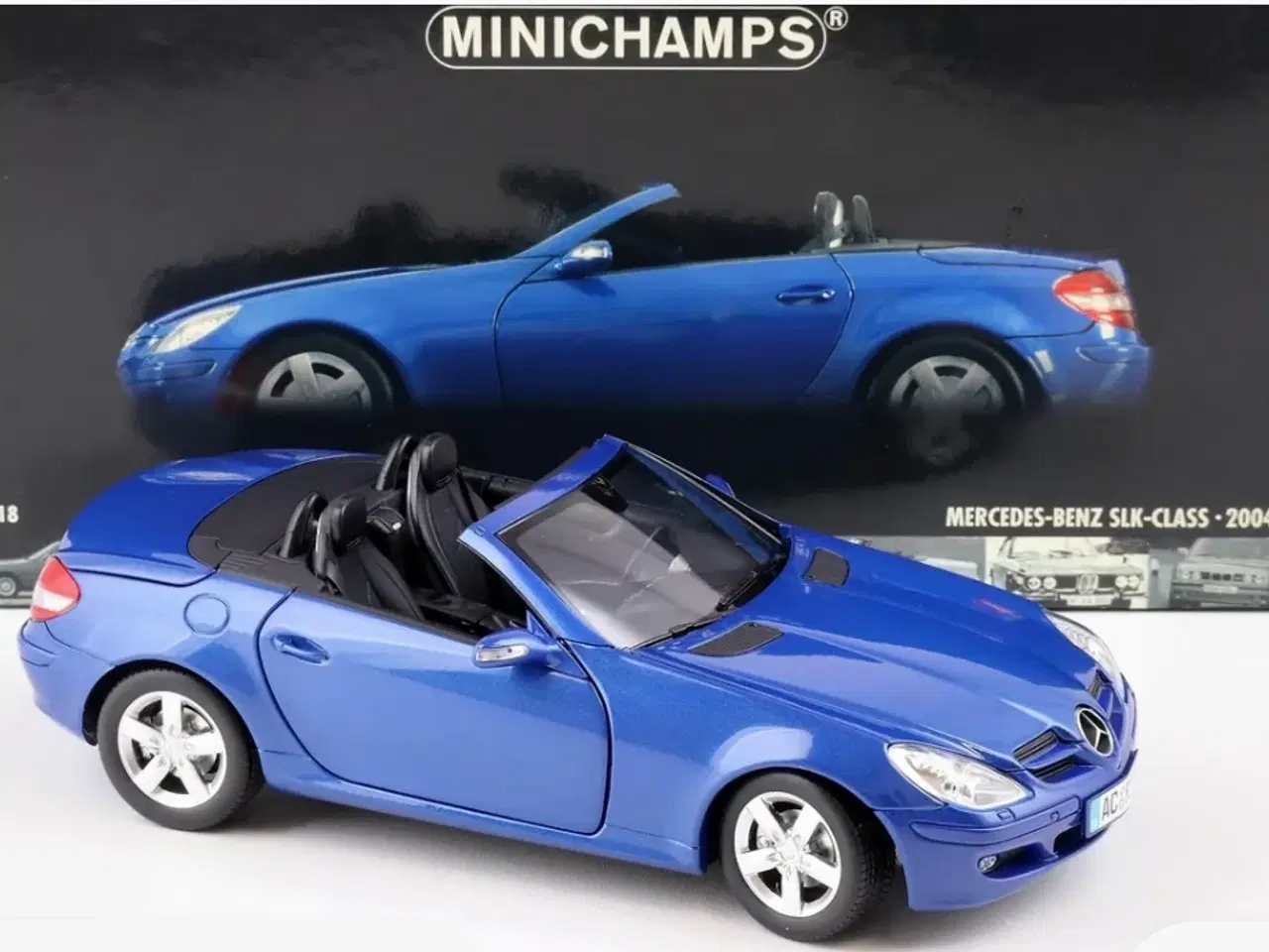 Billede 2 - 1:18 Mercedes SLK R171 Convertible 2004