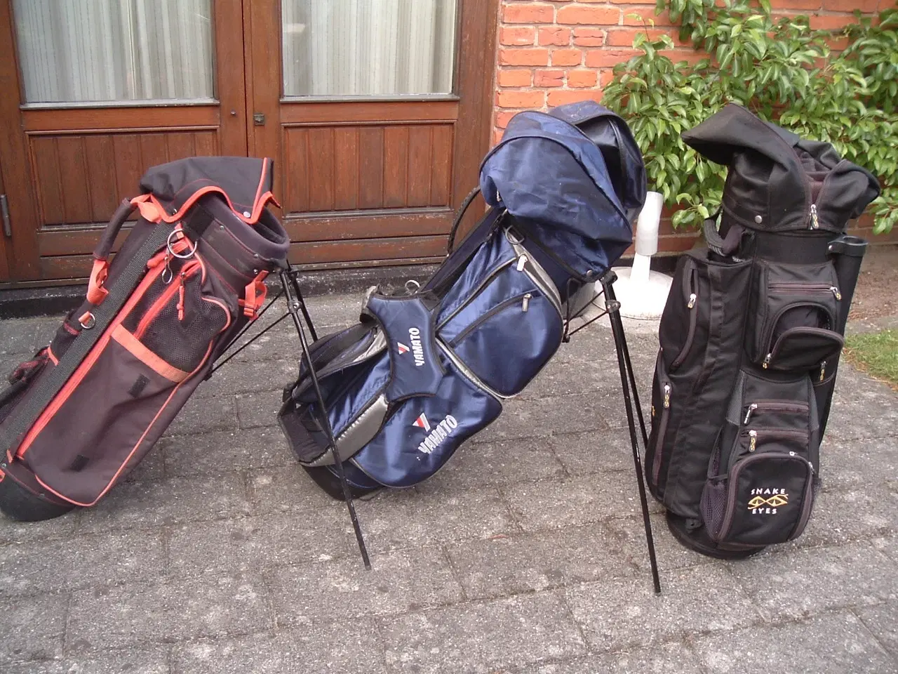 Billede 3 - Golfjern, Grafit og ståljern, bag og vogn