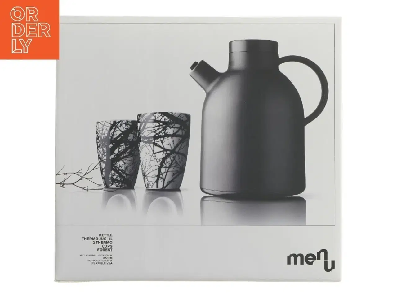 Billede 5 - Termokande med termokrus fra Menu (str. 22 cm)