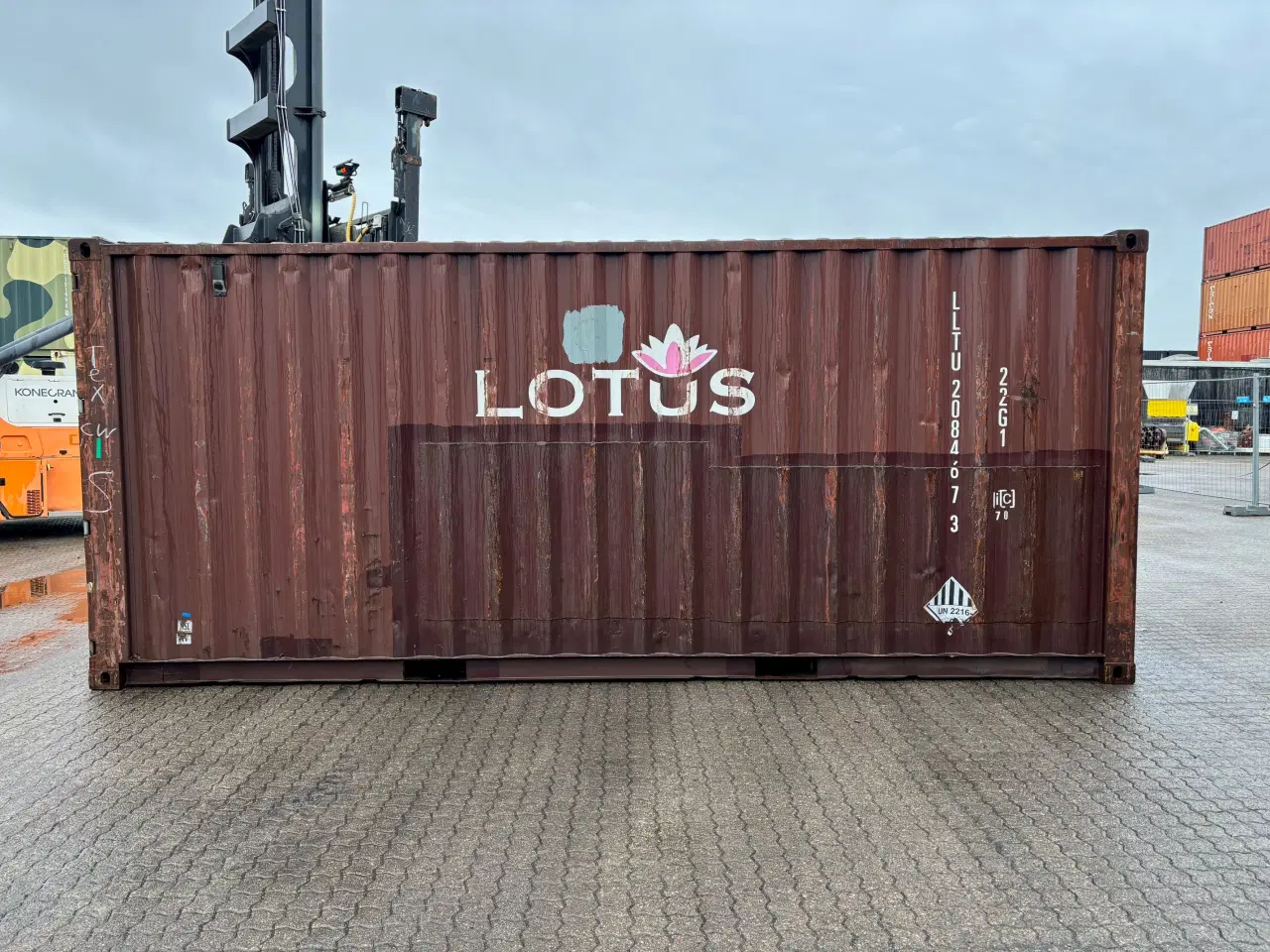 Billede 3 - 20 fods Container - ID: LLTU 208467-3