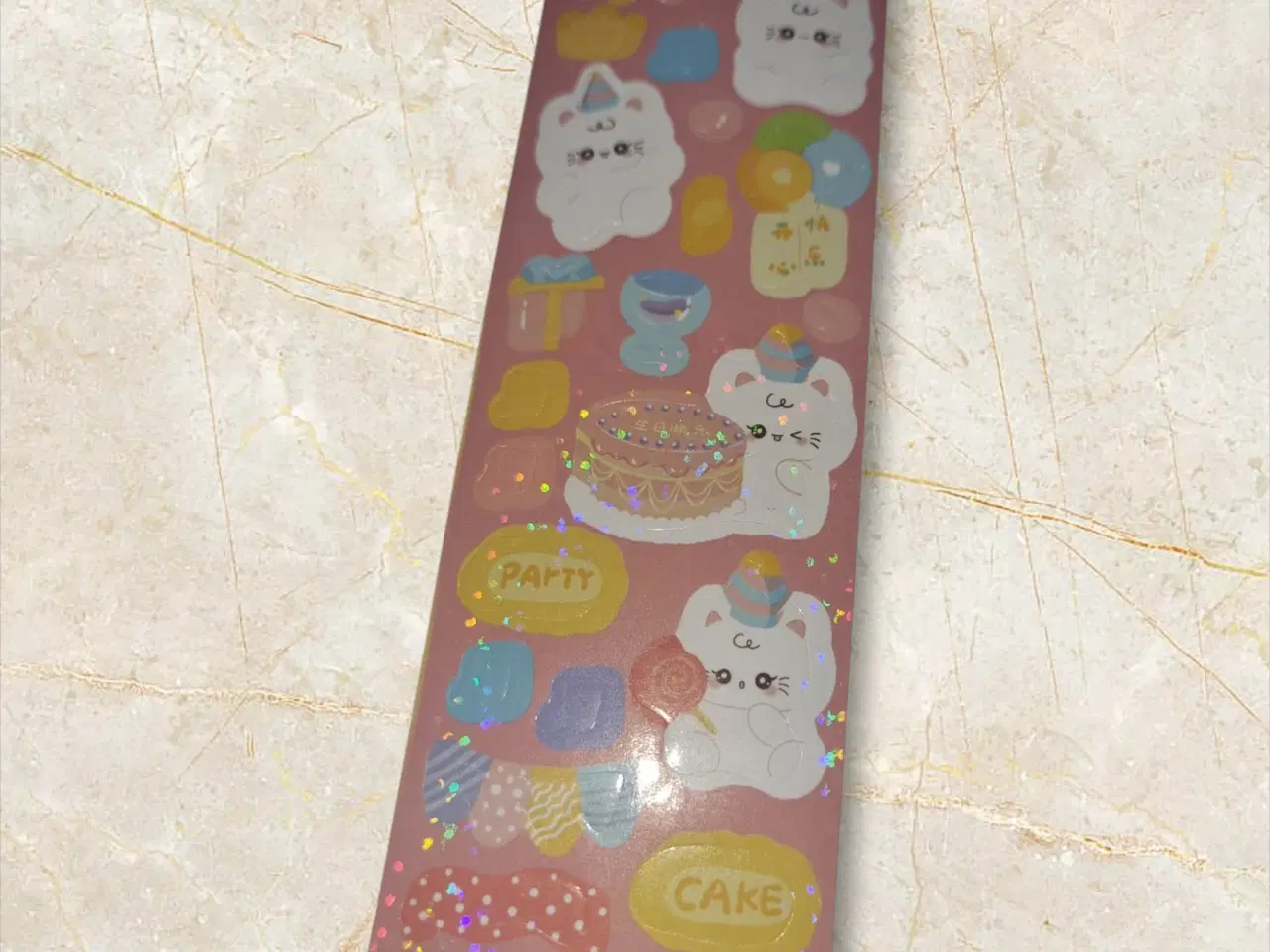 Billede 1 - Fejr hverdagen med festlige katteklistermærker – f