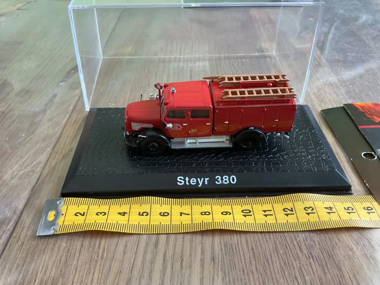 Billede 2 - Model brandbil steyr 380