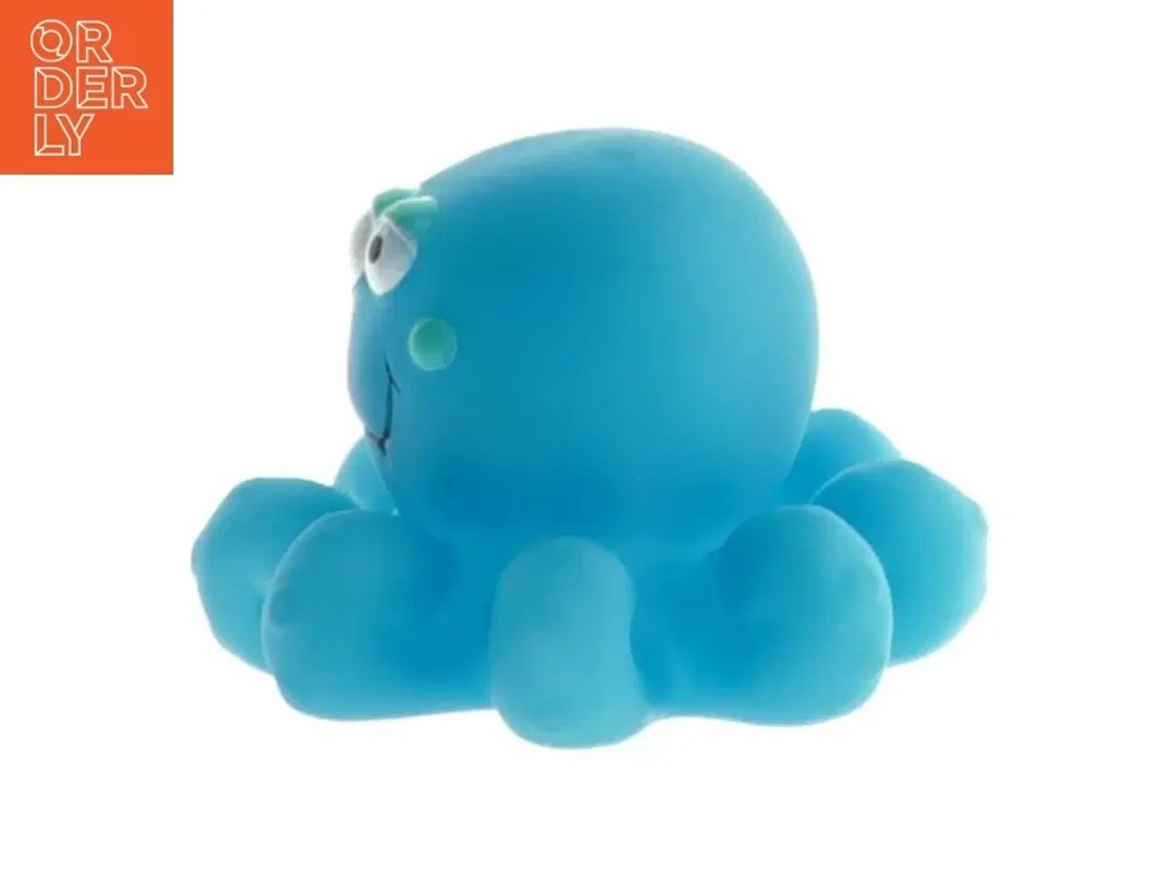 Billede 2 - Blå blækspruttefigur i plastik (str. 7x5 cm)