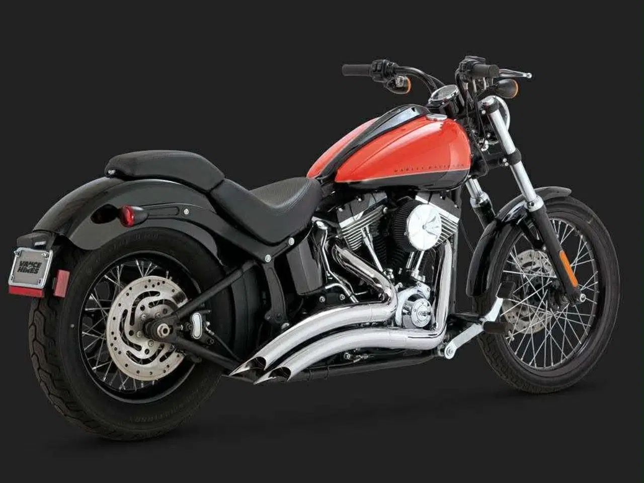 Billede 1 - Vance & Hines udstødning Softail 12-16