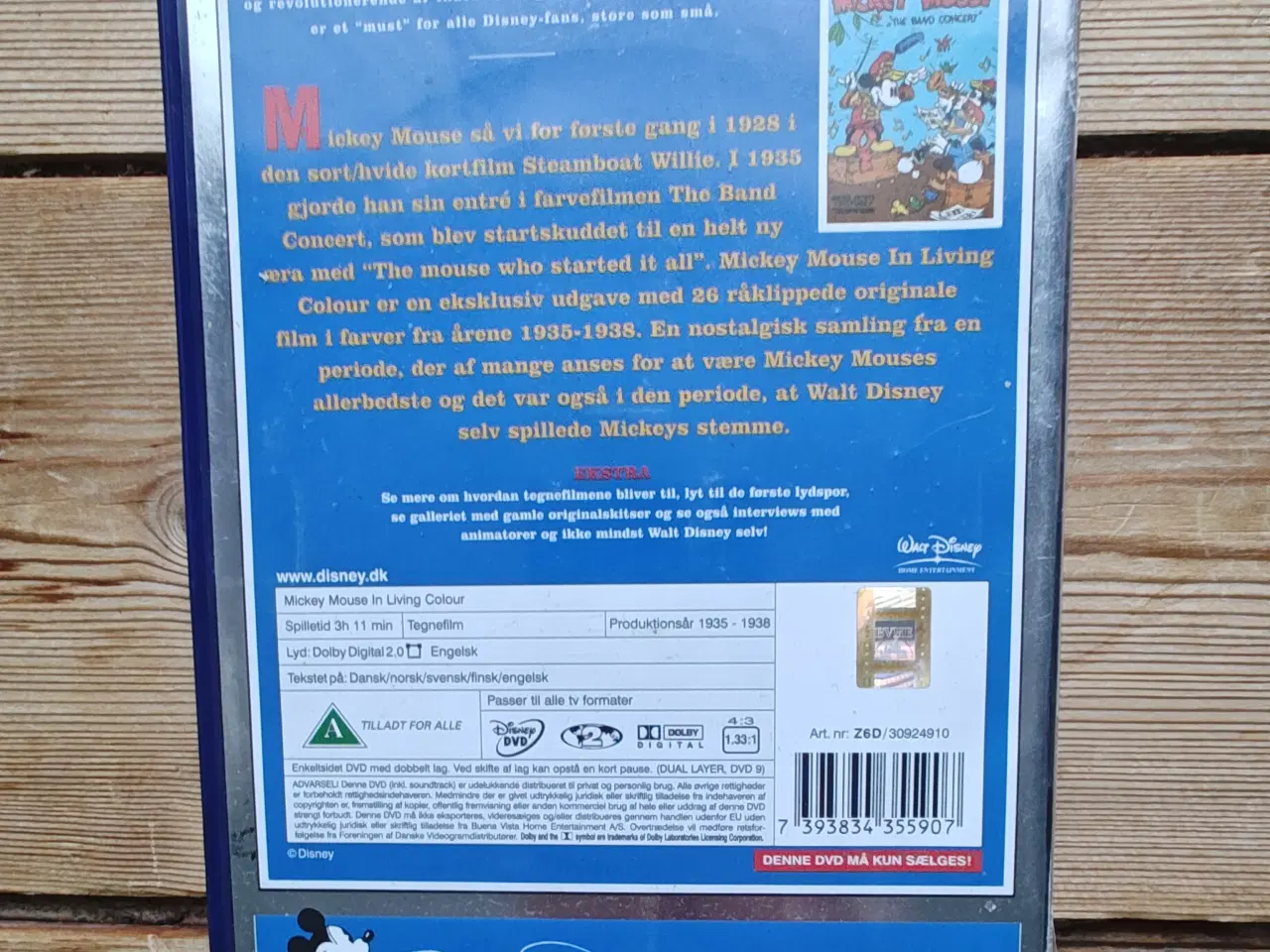 Billede 2 - Walt Disney Treasures Mickey Mouse in Living Color