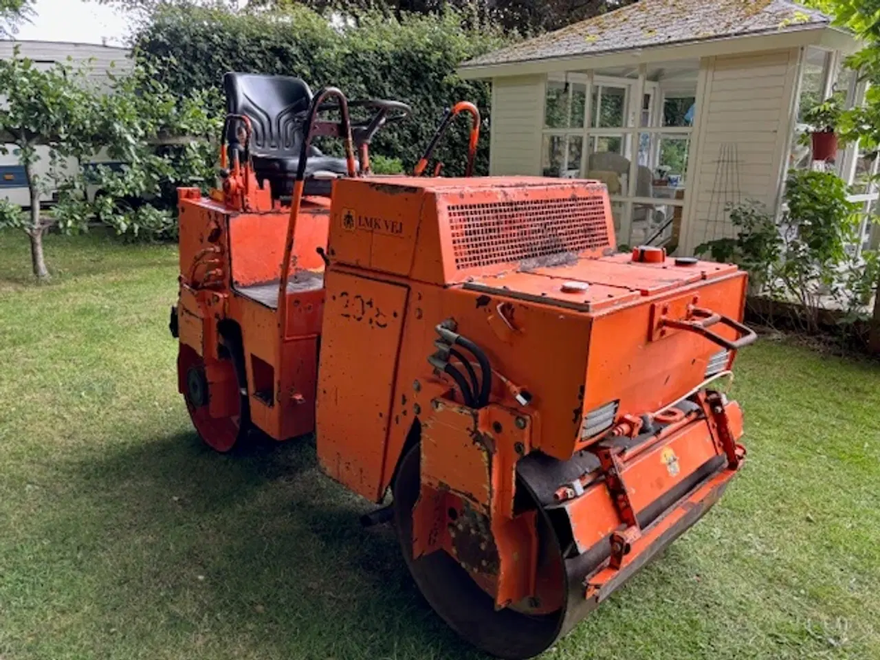 Billede 1 - Bomag vejtromle med vibration på begge valser