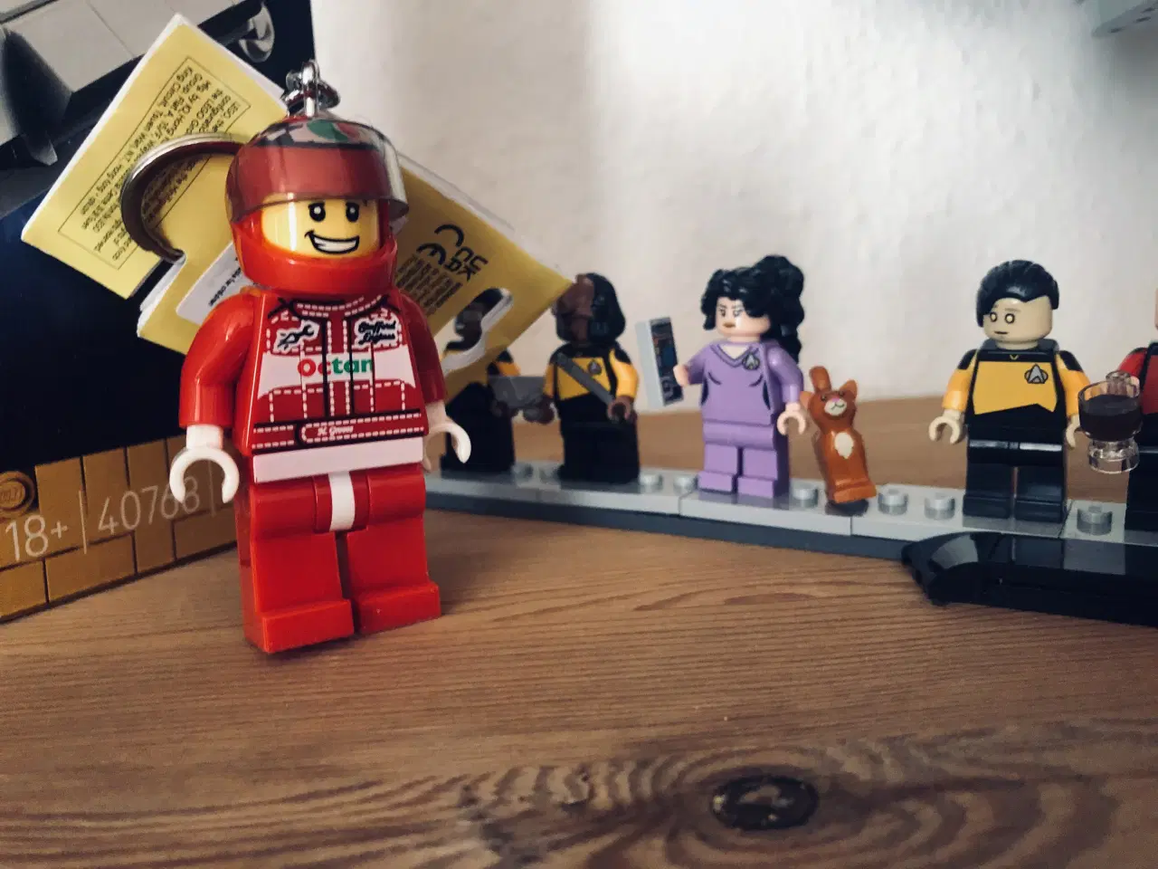 Billede 1 - Lego Nøglering Racekøre Stor figur 