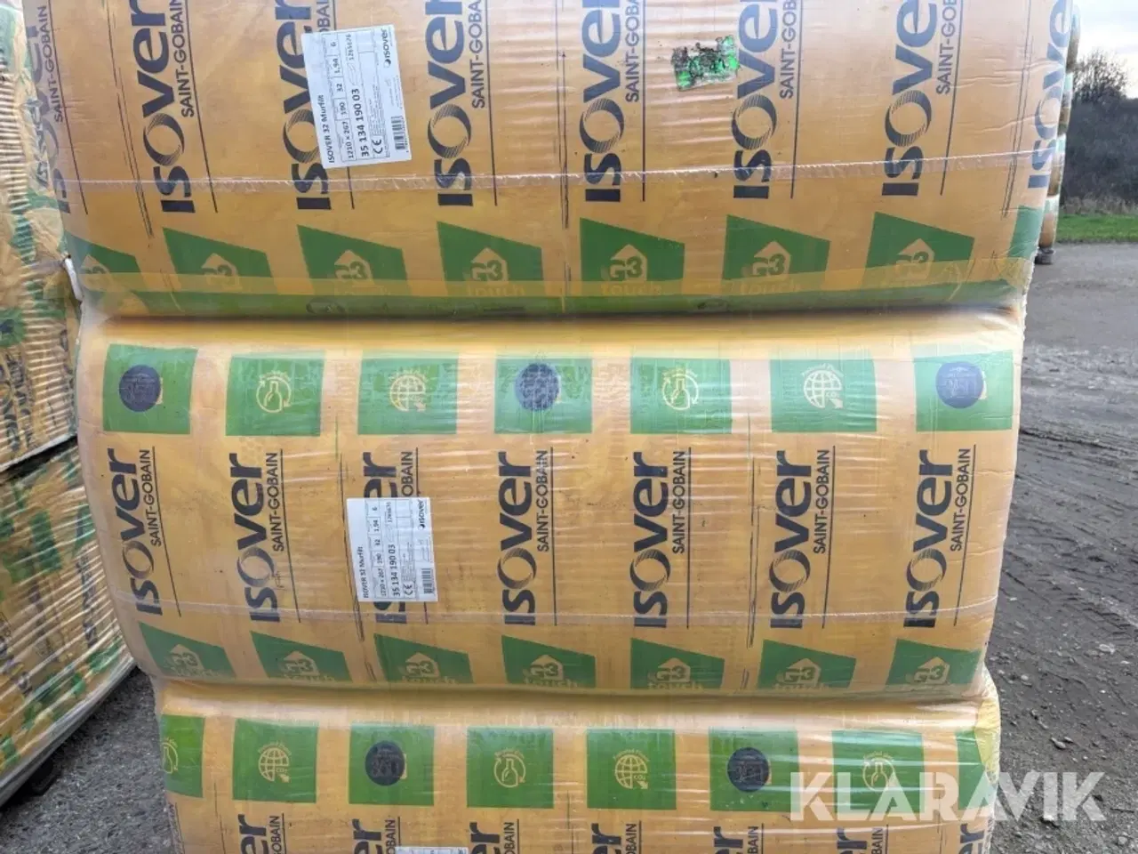Billede 10 - Isolering Isover Murfilt - 2 paller af 31.01kvm