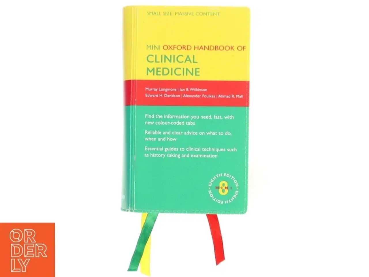 Billede 1 - Oxford Handbook of Clinical Medicine - Mini Edition af Murray Longmore, Ian Wilkinson, Edward Davidson, Alexander A. Foulkes, Ahmad A. Mafi (Bog)