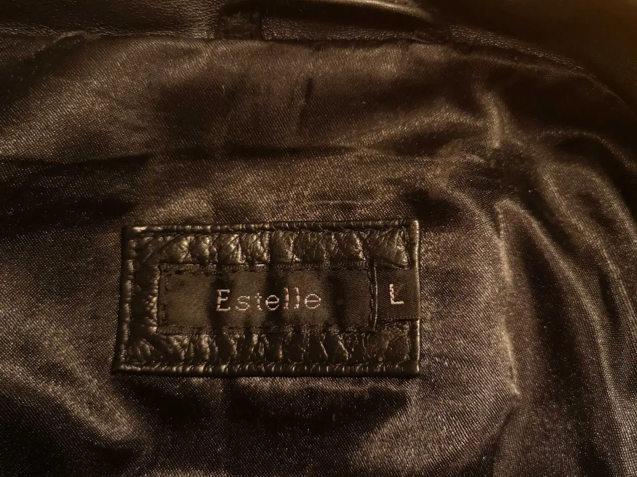 Billede 4 - Læder jakke af lammeskind