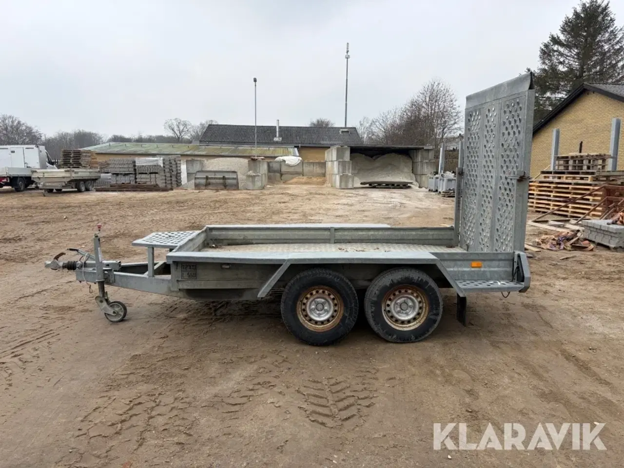 Billede 2 - Maskinetrailer Gewe 2700GV 2700kg - 2-akslet