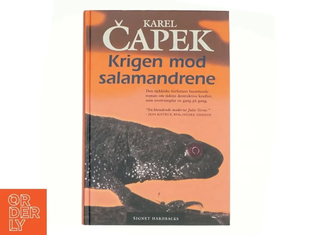 Billede 1 - Krigen mod salamandrene af Karel Čapek (Bog)