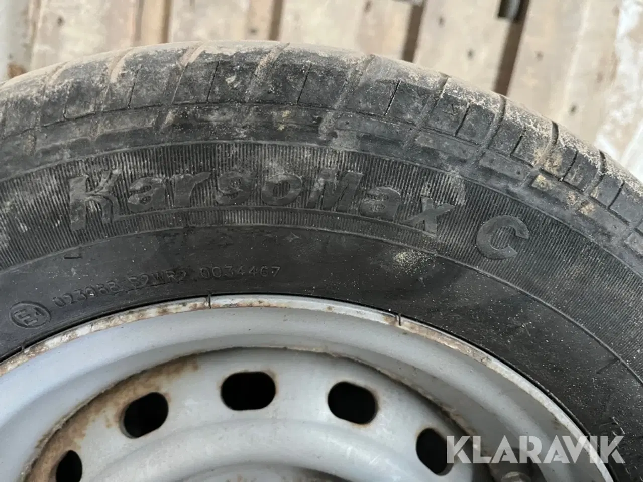 Billede 12 - Dæk fra maskintrailer 185/60R12 - 4 styk