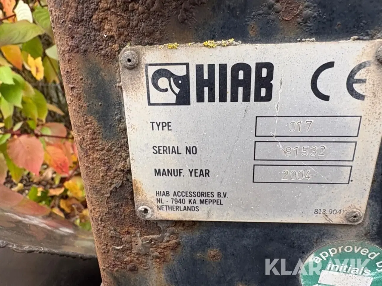 Billede 6 - Hydraulisk kran HIAB 017T