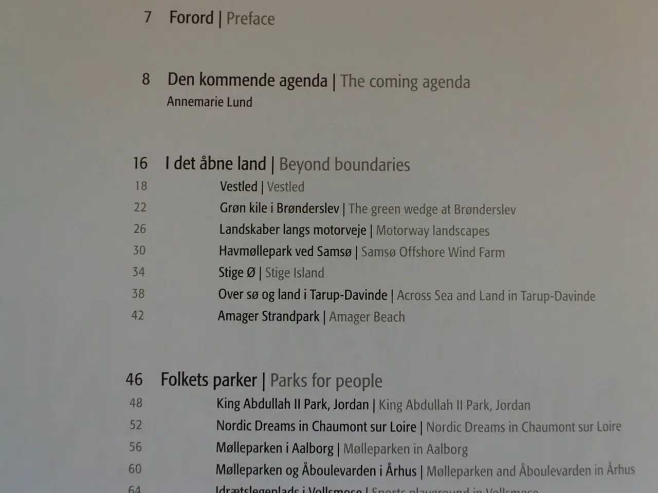 Billede 2 - ny agenda dansk landskabsarkitektur 2003-08, red. 