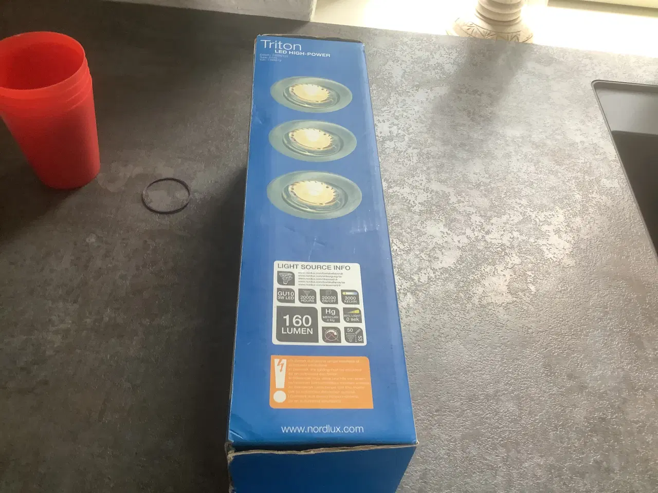 Billede 1 - Nordlux led High Power, indbygningsspot