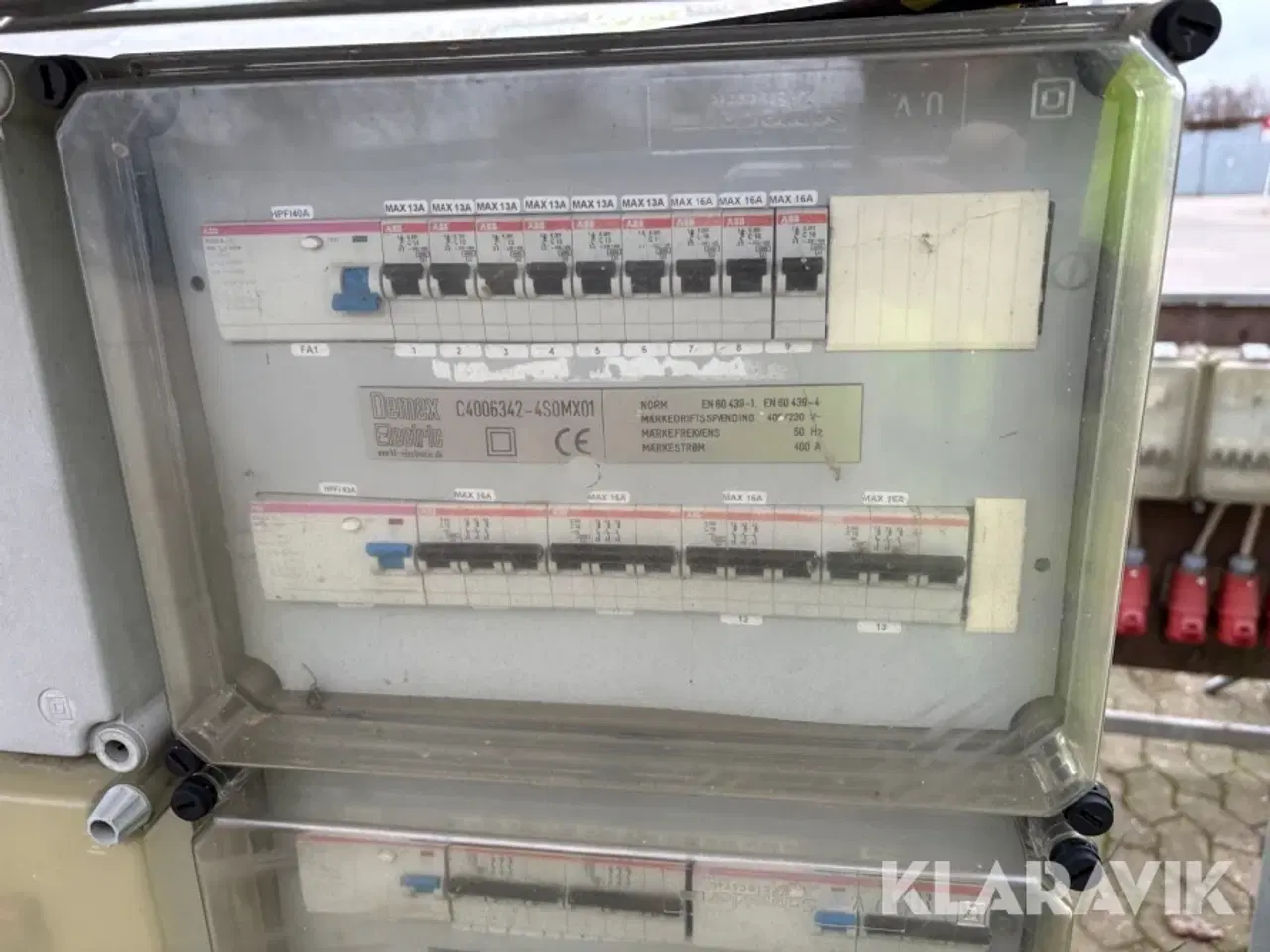 Billede 9 - Byggestrømstavler 4 styk