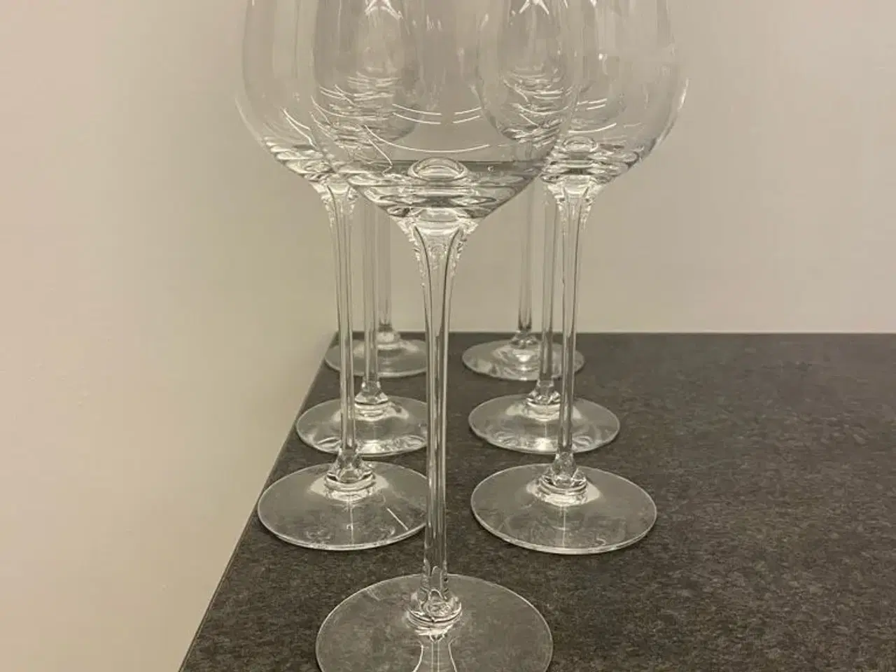 Billede 3 - 7 Holmegaard Fontaine hvid vins glas