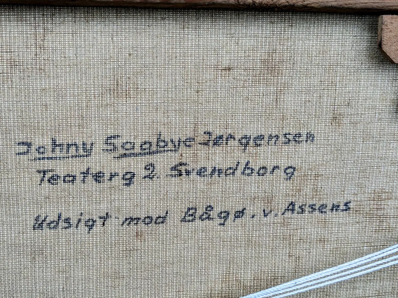 Billede 6 - Johny Såbye maleri.