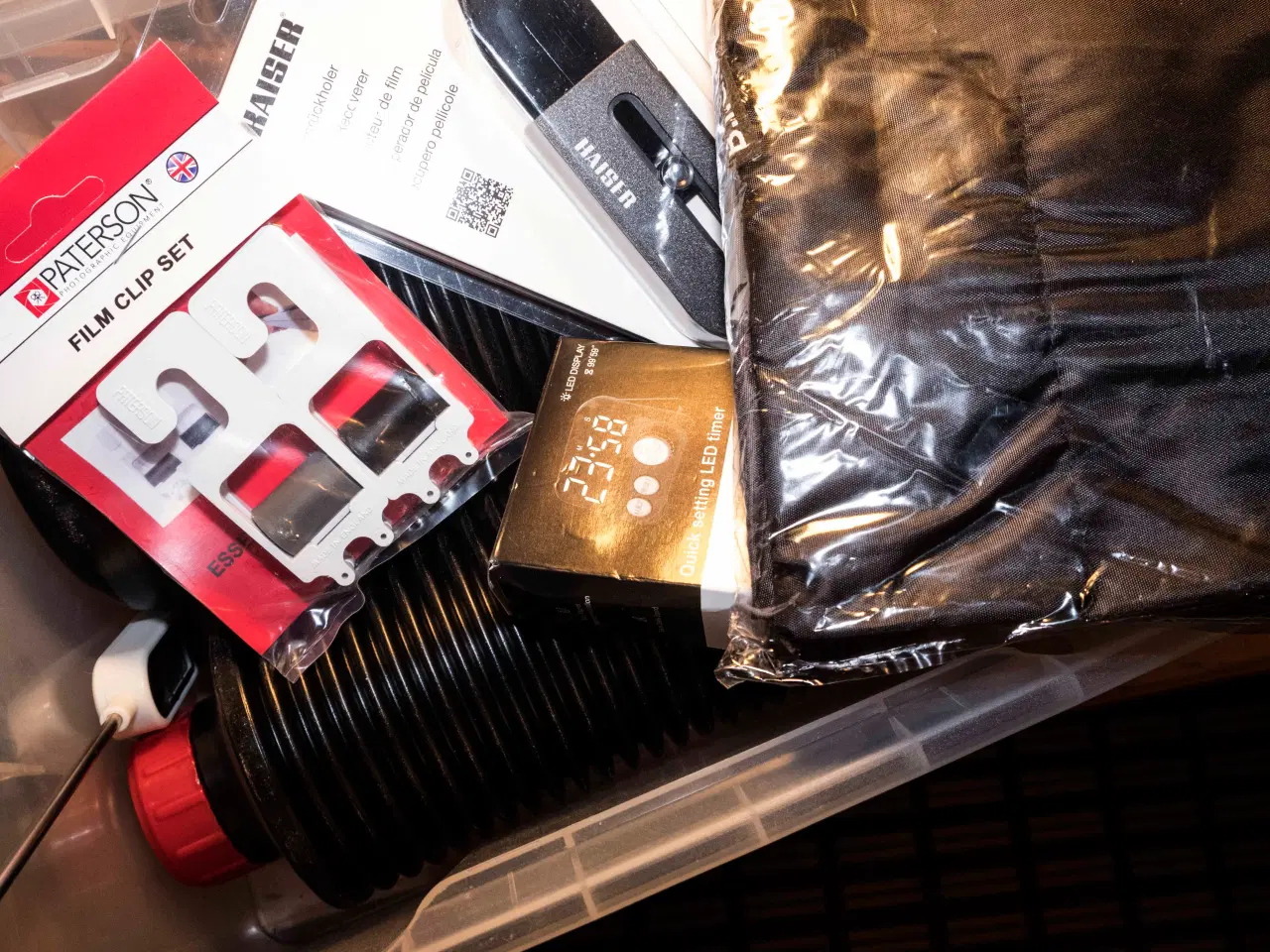 Billede 3 - Foto-Fremkalder kasse. Mørkekammerpost(67x75cm )..