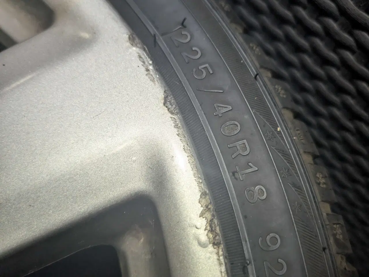 Billede 4 - Vinterhjul alu.