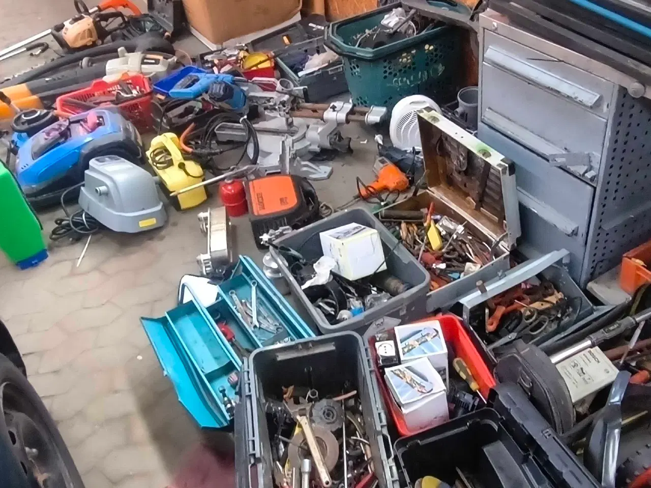 Billede 15 - Stort værktøjsparti m/ værktøj, inventar, maskiner