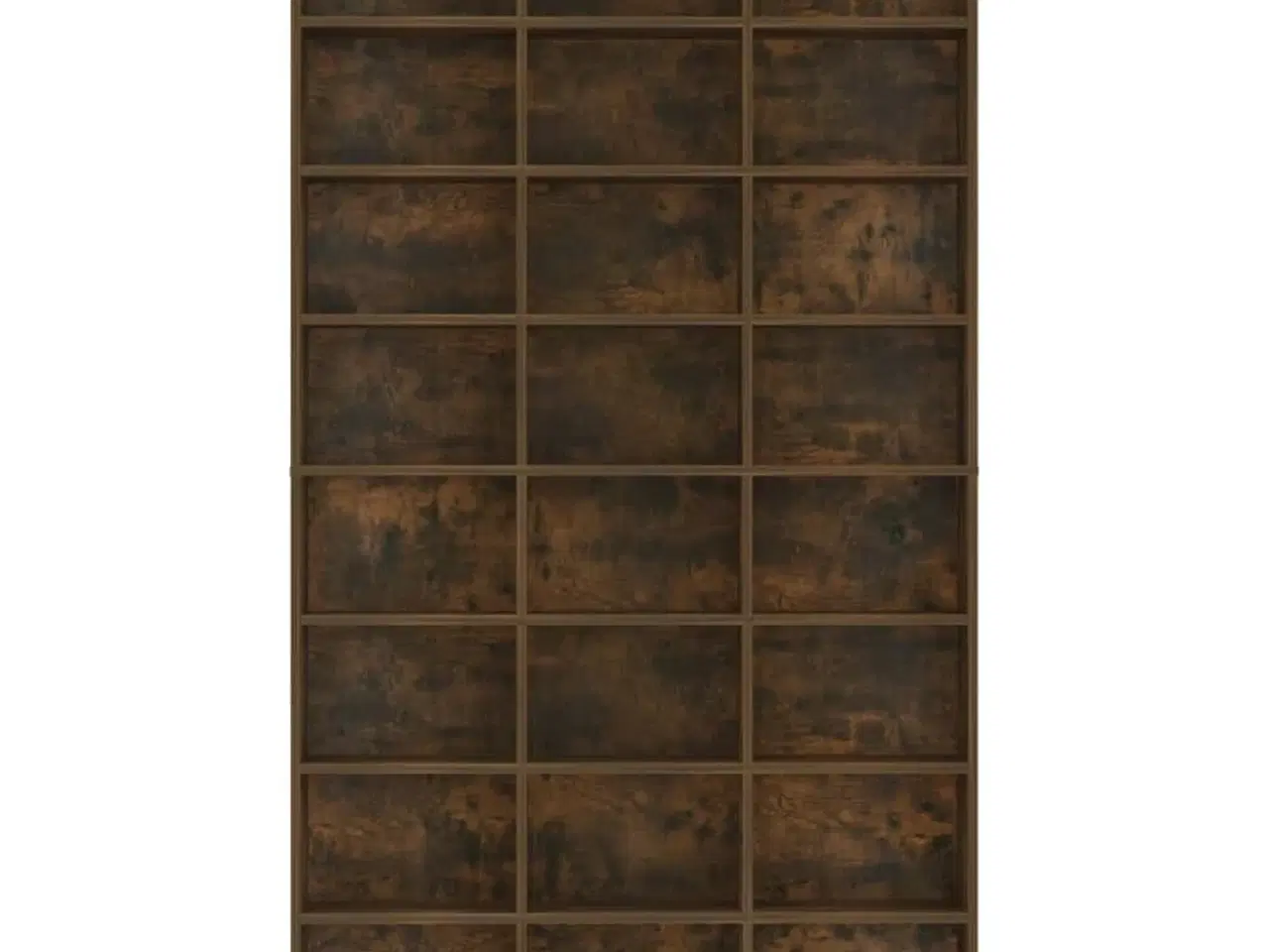 Billede 3 - Reol 102x23x177,5 cm konstrueret træ røget egetræsfarve