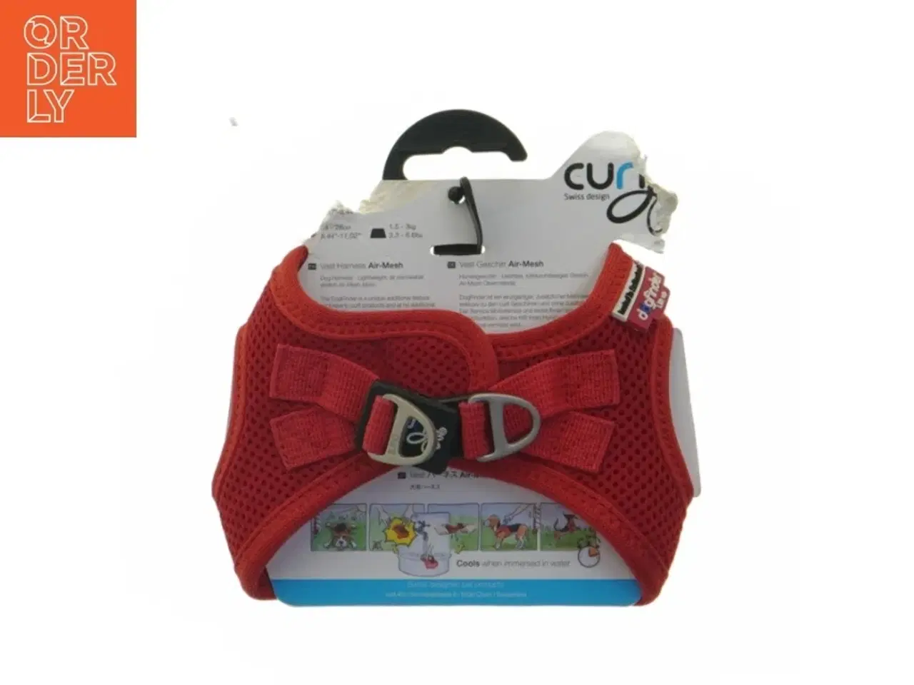 Billede 2 - Hundesele (hvalp / lille / small) fra Curli (str. 14,5x10,5 cm)