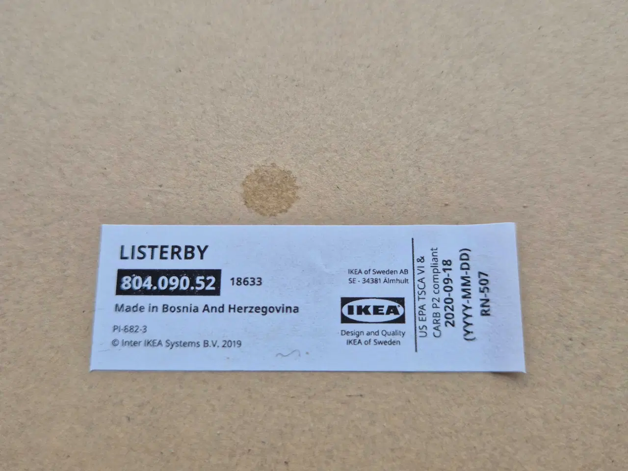 Billede 17 - Listerby Ikea-sofabord i lyst eg