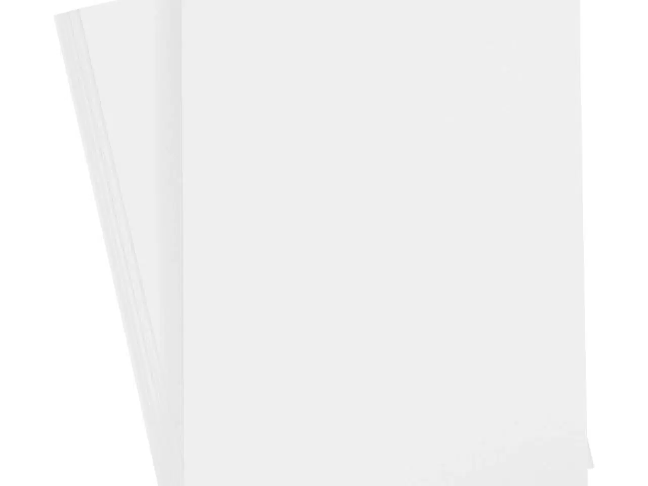 Billede 1 - Højkvalitets A4 Papir 80g - 20 stk. Hvidt