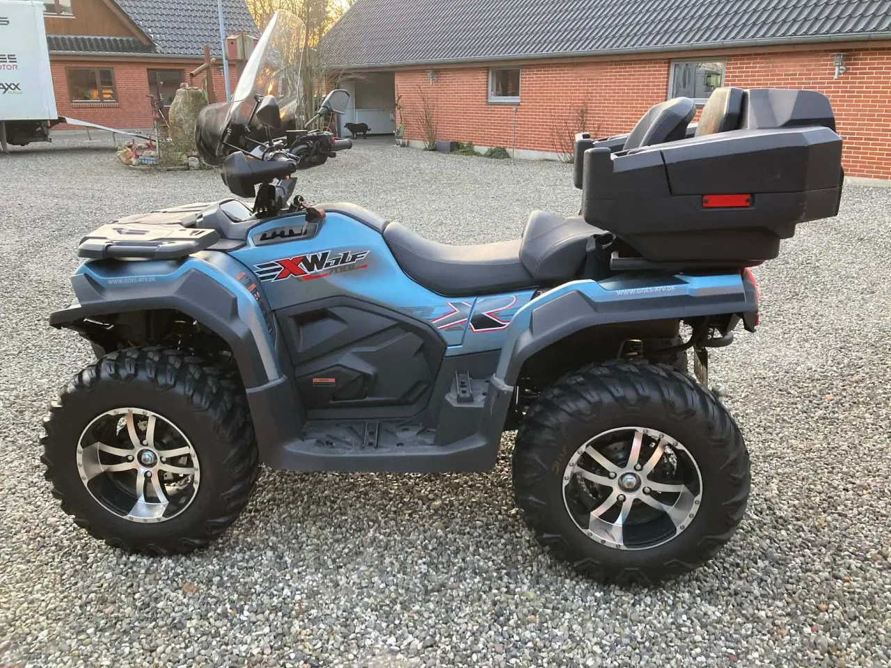 Billede 3 - ATV GOES XWOLF 700 MAX på bil plader