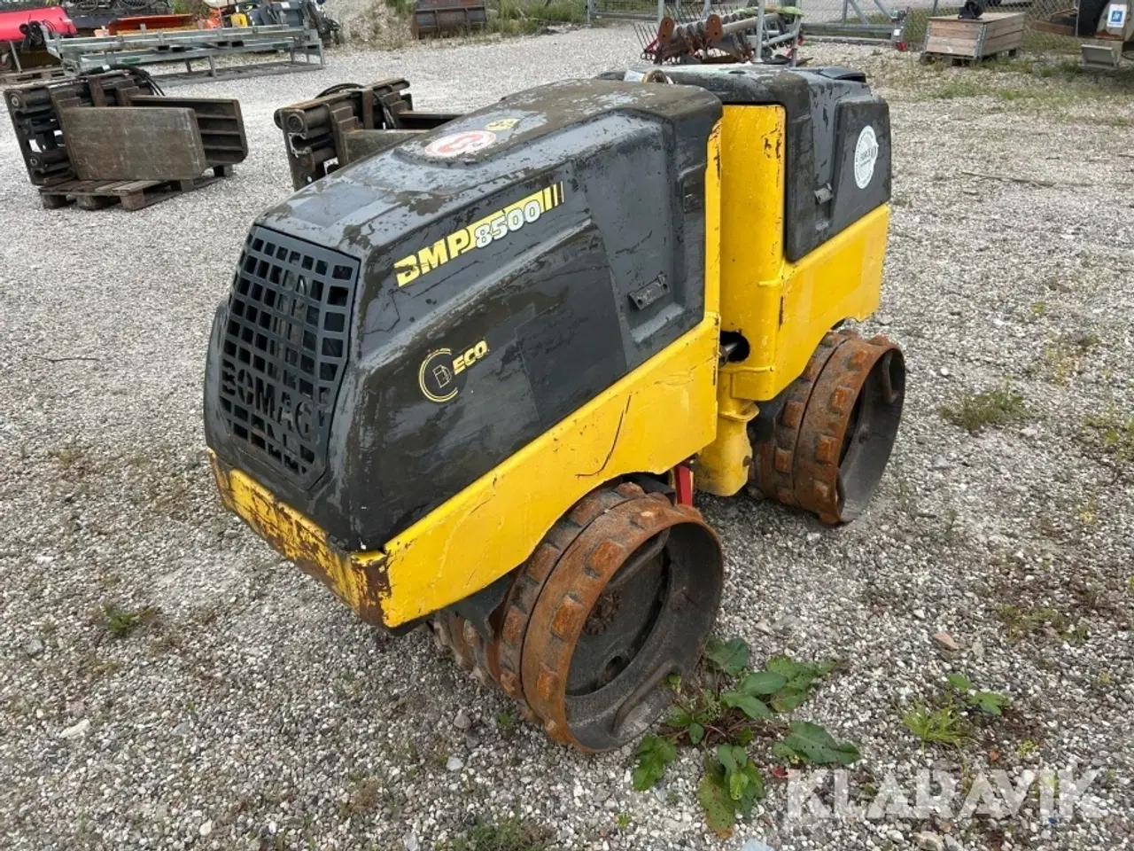 Billede 1 - Råjordskompakter Bomag BMP 8500