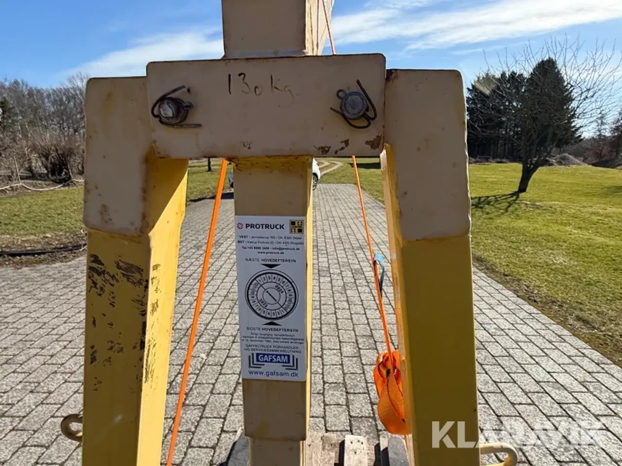 Billede 9 - Kranløftegaffel