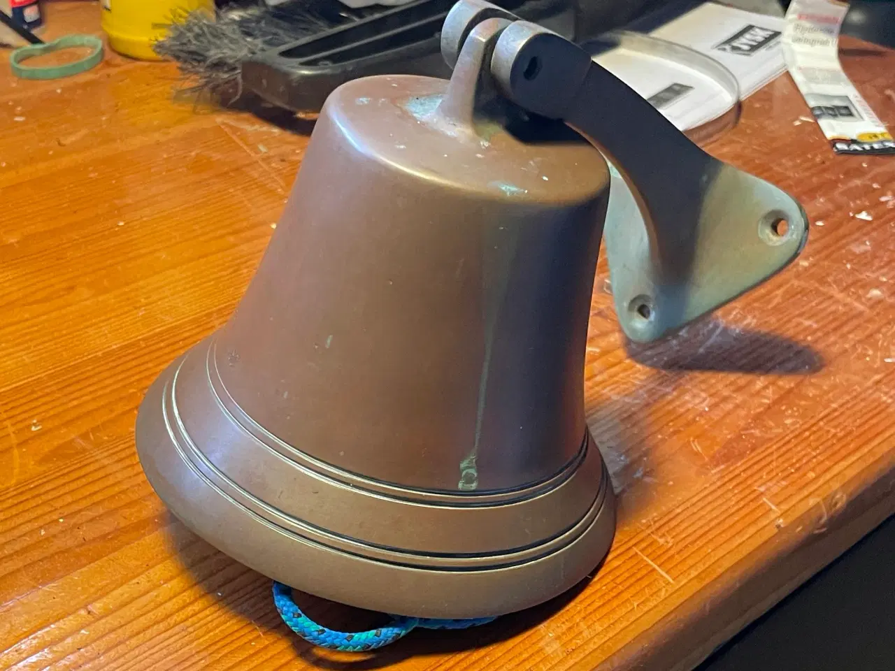 Billede 3 - Messingklokke til udendørs montering