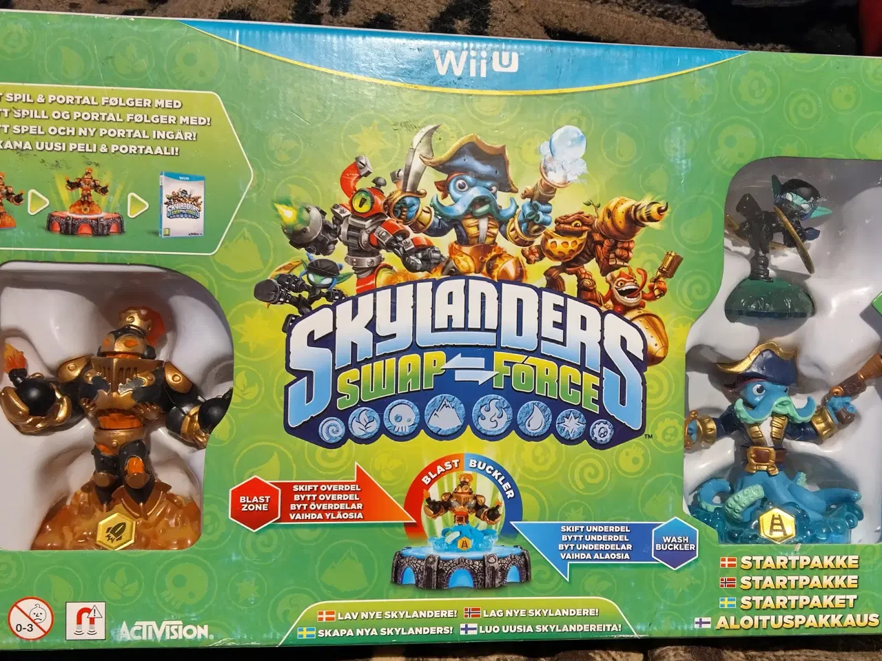 Billede 1 - Skylanders startsæt Swap Force til WII-Ü