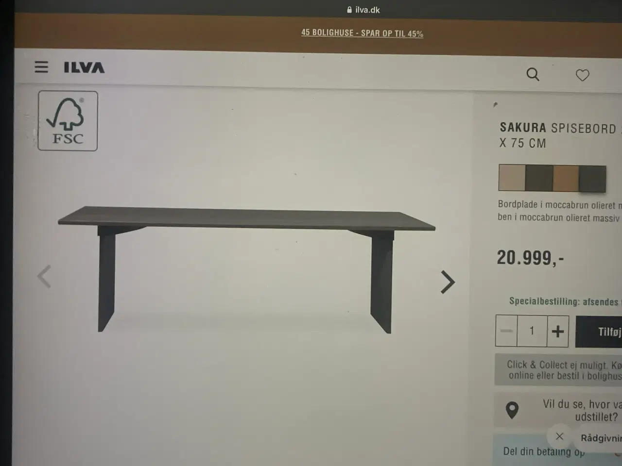 Billede 5 - Spisebord til 14 personer  Sakura