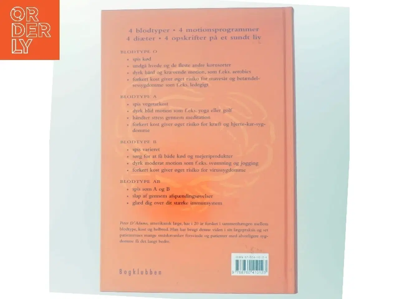 Billede 3 - Spis efter din blodtype (Bog)