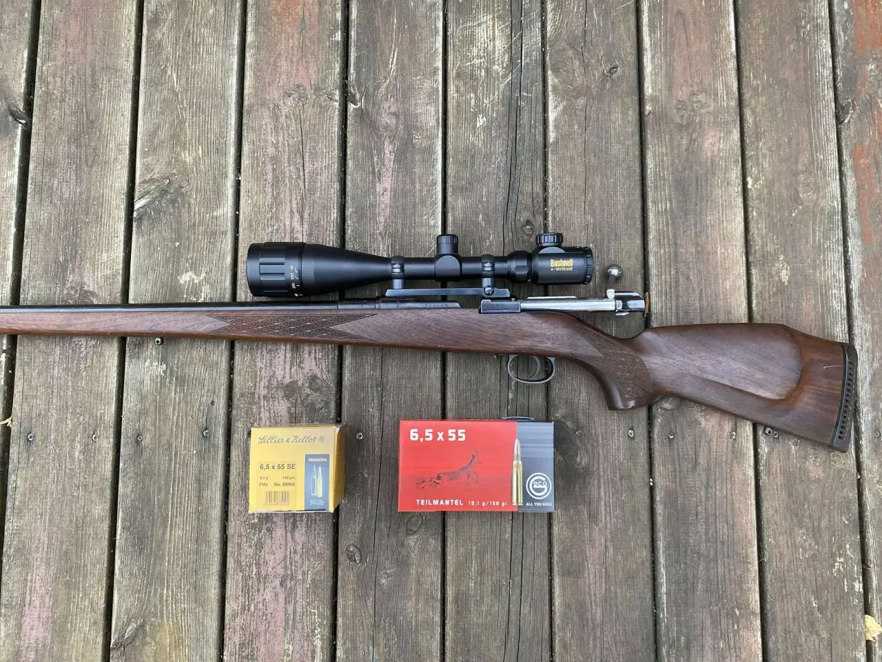 Billede 5 - Husqvarna jagtriffel 6,5x55 Bushnell sigtekikkert