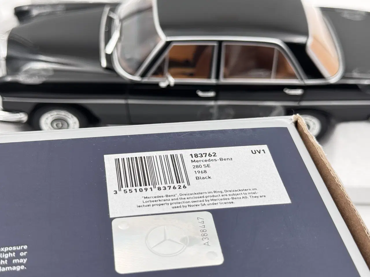 Billede 10 - 1968 Mercedes-Benz 280 SE Limousine 1:18