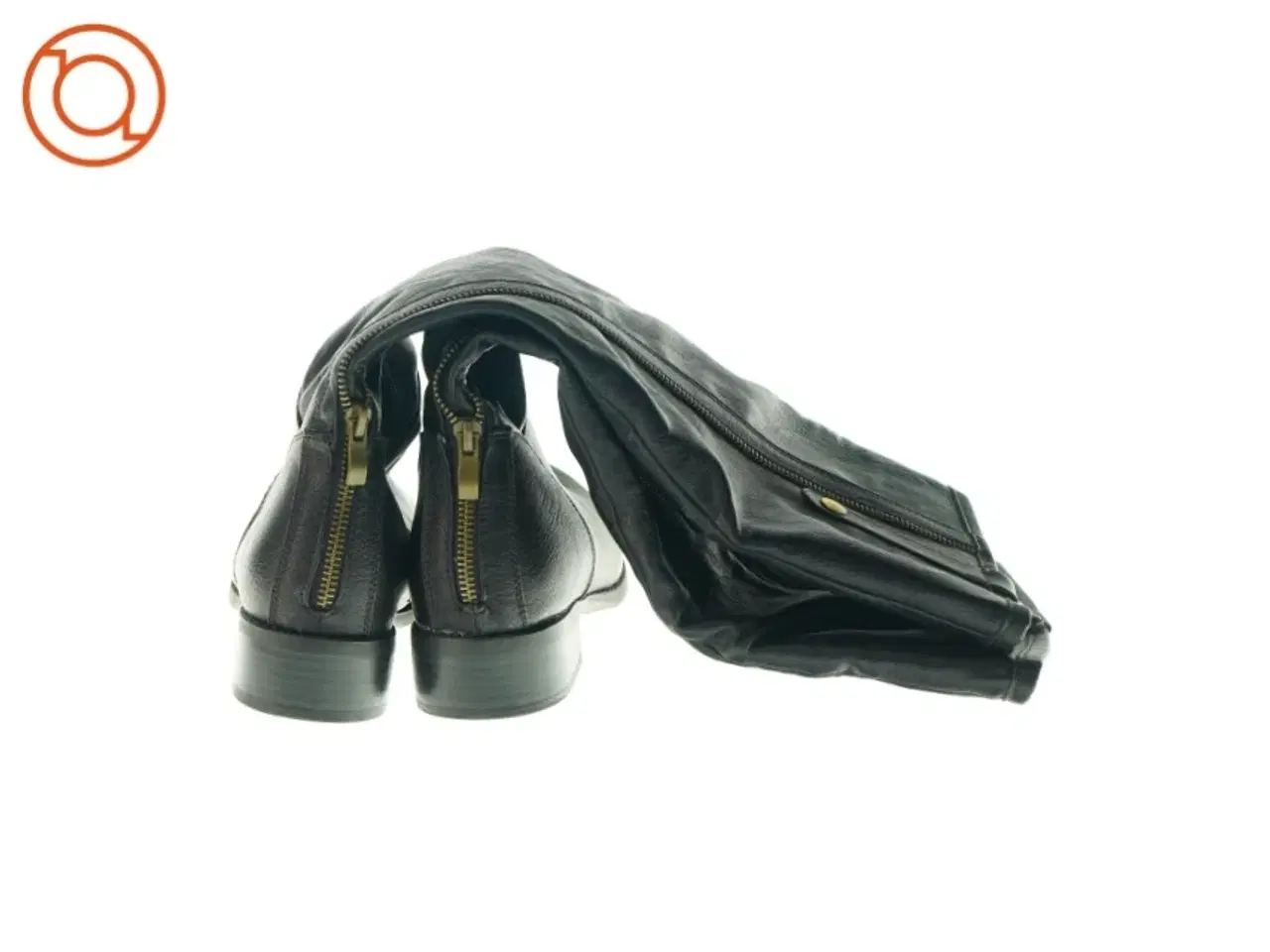 Billede 4 - Støvler i læder (str. 40)