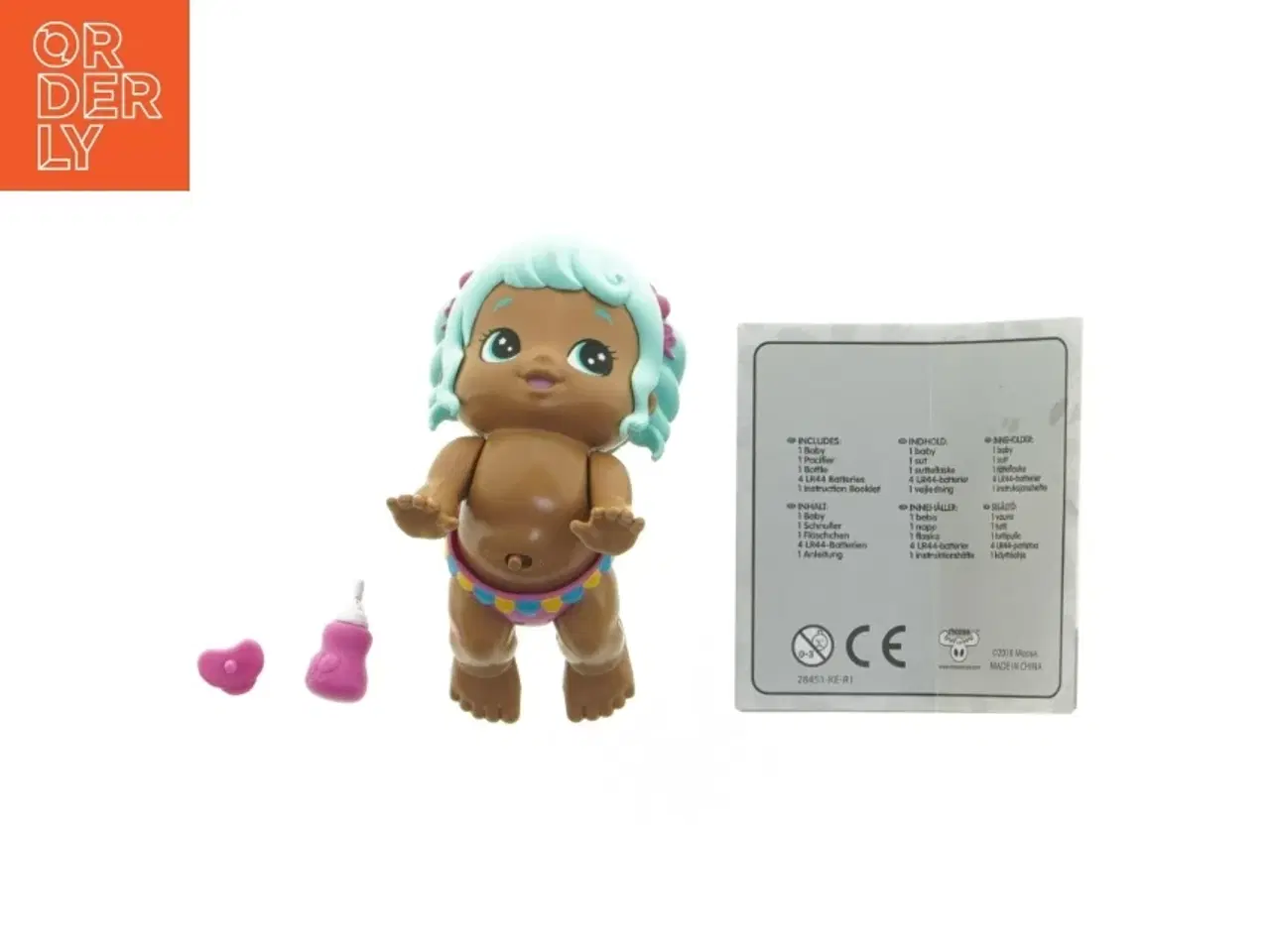 Billede 4 - Little Live Bizzy Bubs dukke med tilbehør