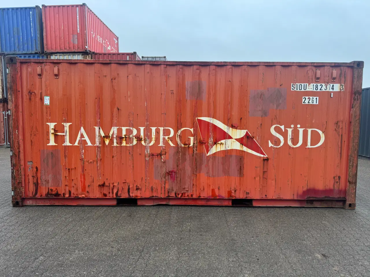 Billede 3 - Brugt 20 fods Isoleret Container-ID: SUDU 182374-3