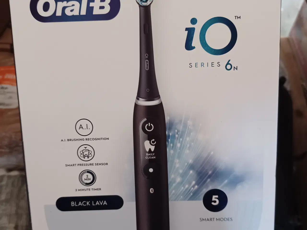 Billede 1 - Ny Oral B iO series 6N tandbørst Lava black