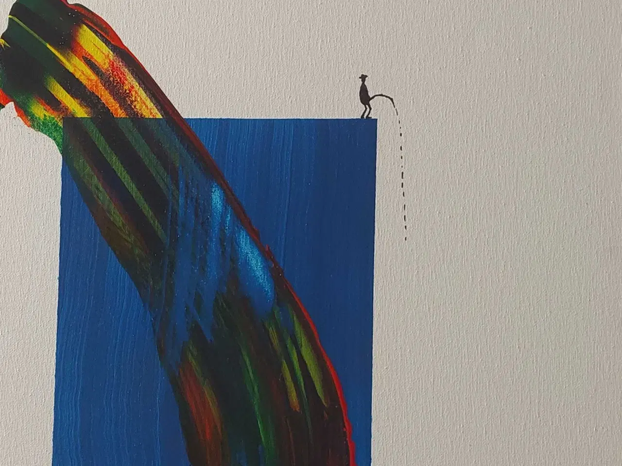 Billede 2 - Allan's moderne kunst/fluid art